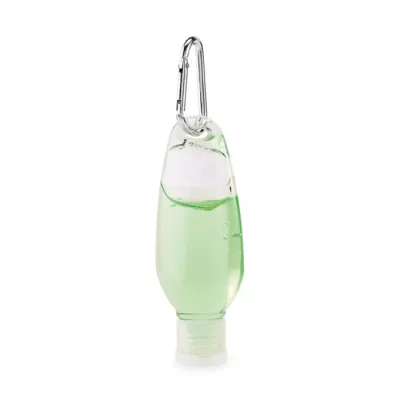 Żel aloesowy 50 ml z karabińczykiem ALOVE - Przezroczysty Zielony (MO2911-24)