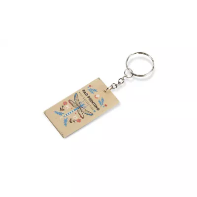 Brelok bambusowy BAMKEY - beżowy (17934-17)