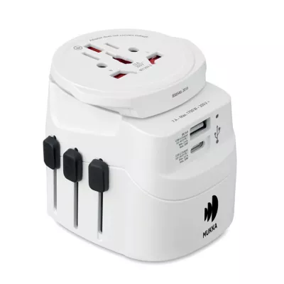 Adapter podróżny USB 30W Skross PRO LIGHT USB AC30 PD - Bialy (MO2981-06)