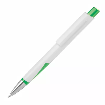 Długopis z ABS z recyklingu MAJA - zielony (1547109)