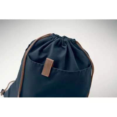 Worek z bawełny z recyklingu 220 g/m² PANDA BAG - Francuski Granat (MO6550-85)