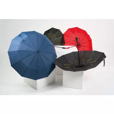 Parasol automatyczny Ø103 cm OMAHA - ciemnozielony (381999)