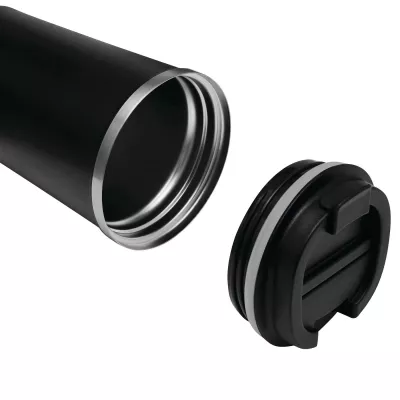 Butelka termiczna z podwójną izolacją - czarny (56-0304730)