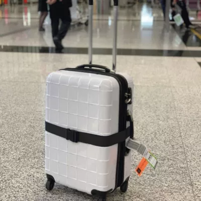 Pasek do bagażu MOORDEICH - czarny (134403)