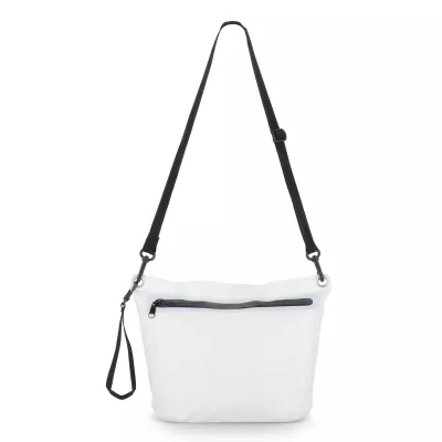 Wodoodporna torba na ramię z ripstopu 33 x 23 x 13 cm - biały (LT95344-N0001)