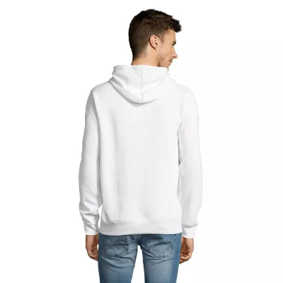 Bluza unisex z kapturem 320 g/m² Sol's SLAM - Bialy (S13251-WH)