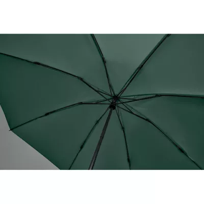 Parasol odwrotny składany 23" z RPET AGUMBE - Zielony (MO2925-09)