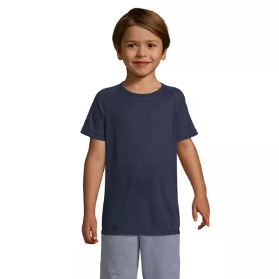 Koszulka sportowa dziecięca 140 g/m² Sol's SPORTY KIDS - French Navy (S01166-FN)