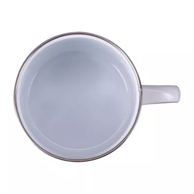 Kubek emaliowany Oldie 500 ml - biały (R08230.06.O)