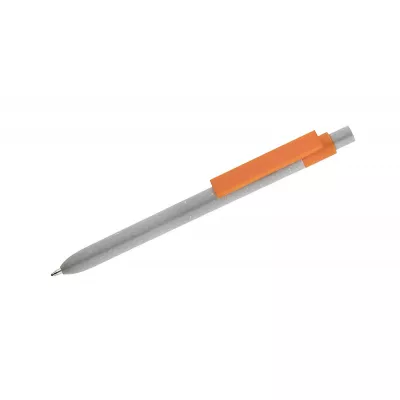 Długopis z tworzywa z dodatkiem zmielonych muszli SELIS - pomarańczowy (19735-07)