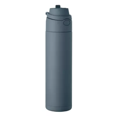 Butelka termiczna ze słomką 2 w 1 500 ml TOIEN TWO - Petrol (MO2988-20)
