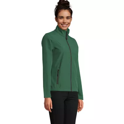 Kurtka softshell damska 2-warstwowa Sol's RACE WOMEN - Ciemno-Zielony (S01194-BO)