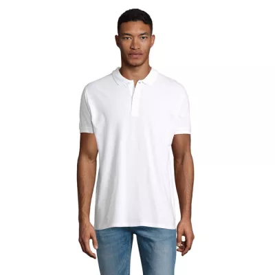 Polo męskie organiczne 170 g/m² Sol's PLANET MEN - Bialy (S03566-WH)