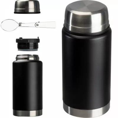 Lunch box 750 ml PATRYK - czarny (8265303)