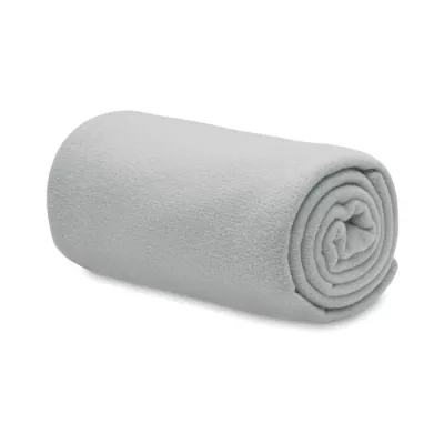 Koc polarowy RPET 120x150 cm 130 g/m² BOGDA - Szary (MO6805-07)
