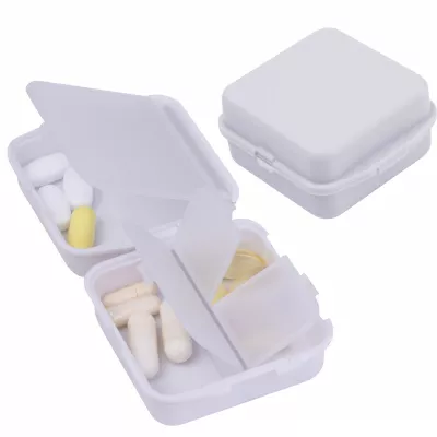 Pudełko na leki ELIJAH - biały (7559906)