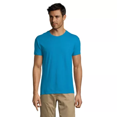 Koszulka unisex bawełniana 150 g/m² Sol's REGENT - Aqua (S11380-AQ)