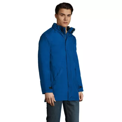 Kurtka unisex ocieplana z kapturem Sol's ROBYN - Niebieski (S02109-RB)