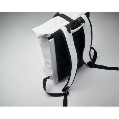 Plecak na laptop 15" z PU BAI ROLL - Bialy (MO2230-06)