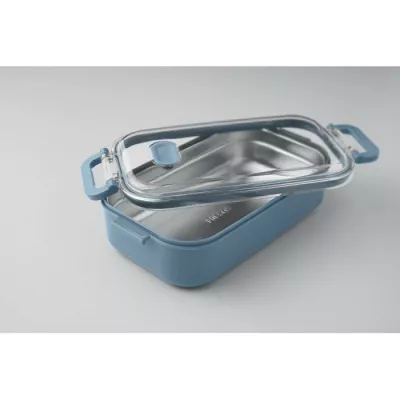 Lunchbox z PP ze stalowym wkładem 750 ml HOAGIE - Petrol (MO2770-20)