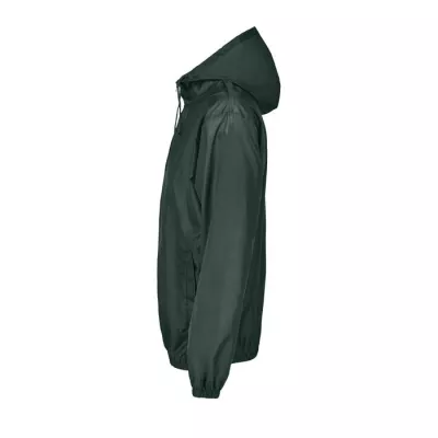 Wiatrówka unisex wodoodporna z kapturem Sol's SHIELD - Ciemno-Zielony (S04758-FG)