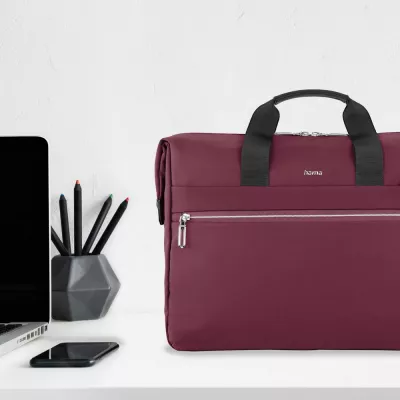 Torba na laptopa 15,6"-16,2" Hama Ultimate - czerwony (VH048-05)