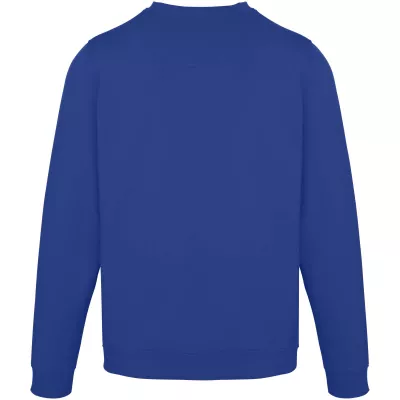 Jasper organiczna bluza unisex z recyklingu o gramaturze 280 g/m² z okrągłym dekoltem i certyfikatem OCS - Niebieski (39561-BLUE)