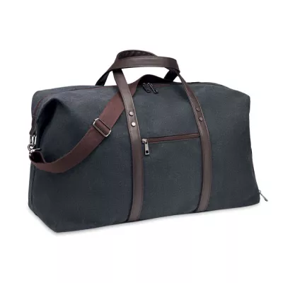 Torba weekendowa z płótna 450 g/m² ZURICH - Czarny (MO6279-03)