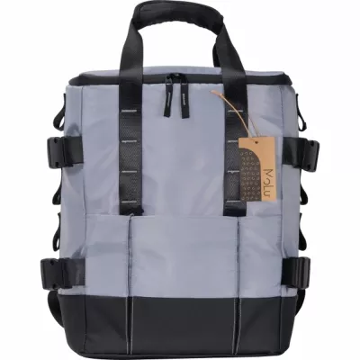 Plecak termiczny z nylonu z recyklingu SAINT HELENS MoLu - szary (498207)