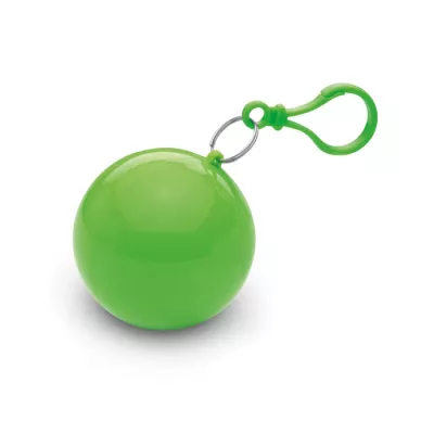 Ponczo przeciwdeszczowe w etui z karabińczykiem NIMBUS - Limonka (MO7421-48)