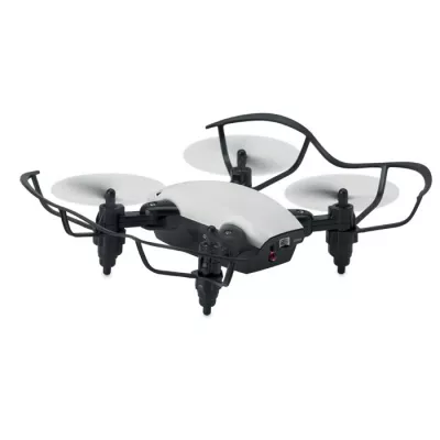 Dron składany z kamerą Wi-Fi DRONIE - Bialy (MO9379-06)