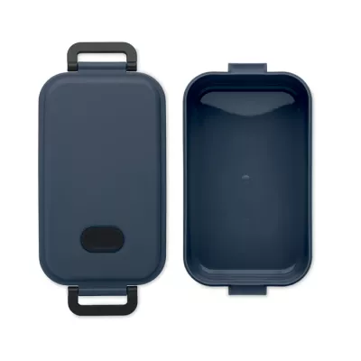 Lunchbox z PP z zaworem i klamrami 800 ml INDUS - Francuski Granat (MO6855-85)