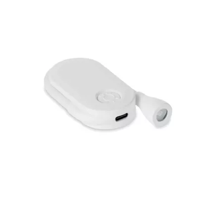 Lampka LED do książki z akumulatorem SCENE REPLA - Bialy (MO3241-06)