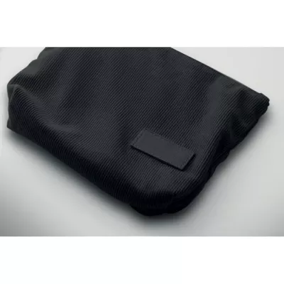 Kosmetyczka sztruksowa z podszewką 220 g/m² CORDY T - Czarny (MO2876-03)