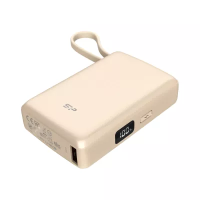 Power bank 10 000 mAh Silicon Power CP10 - beżowy (EG834513)