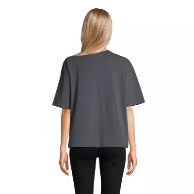 Koszulka damska oversize 180 g/m² Sol's BOXY WOMEN - Mysi Szary (S03807-MU)