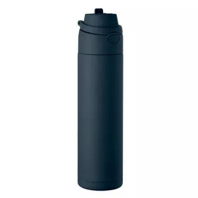Butelka termiczna ze słomką 2 w 1 500 ml TOIEN TWO - Francuski Granat (MO2988-85)