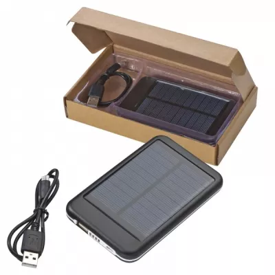 Power bank solarny 4000 mAh PHILADELPHIA - czarny (355903)