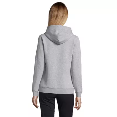 Bluza damska z kapturem 280 g/m² Sol's SPENCER WOMEN - Szary Melanż 2 (S03103-GY)
