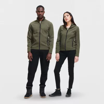 Kurtka softshell damska 2-warstwowa Sol's RACE WOMEN - Army (S01194-AR)