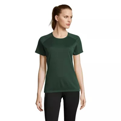Koszulka sportowa damska 140 g/m² Sol's SPORTY WOMEN - Ciemno-Zielony (S01159-FG)