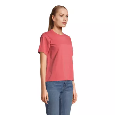 Koszulka damska organiczna Sol's LEGEND WOMEN - Folk Pink Twin (S04776-FY)