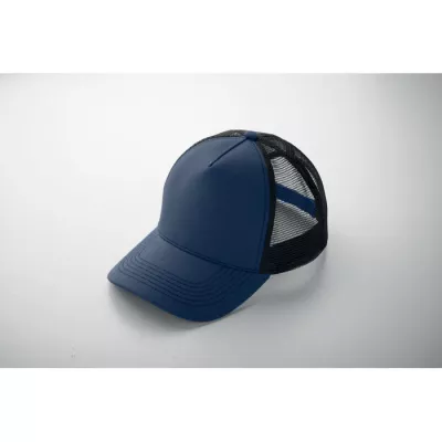 Czapka z daszkiem trucker bawełniana 250 g/m² BLIST - Francuski Granat (MO2986-85)