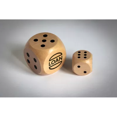Kostka do gry drewniana 3 cm DADIN - Drewna (MO2613-40)