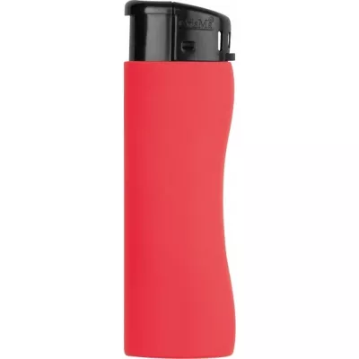 Zapalniczka soft touch MOUSCRON - czerwony (377705)