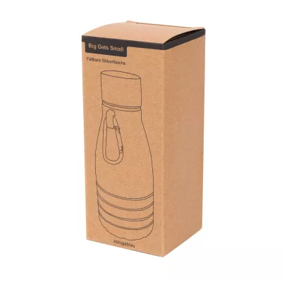Składana butelka do picia 550 ml BIG GETS SMALL - niebieski (56-0603191)