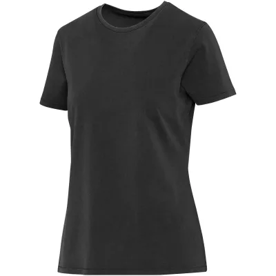 Nanaimo 160 g/m2 sprany damski T-shirt - Czarny (39566-BLACK)