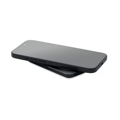 Powerbank magnetyczny ultracienki 5000 mAh SLIMVOLT - Czarny (MO3178-03)