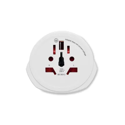 Adapter podróżny World to Europe SKROSS - Bialy (MO9325-06)