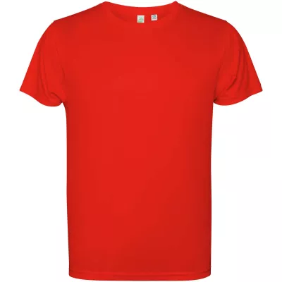 Estoril short sleeve kids t-shirt - Czerwony (K0430-RED)